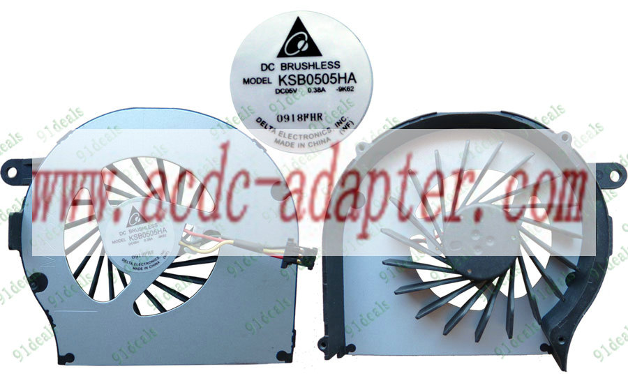 New HP Pavilion G72 Series CPU Cooling Fan KSB0505HA New HP Pavilion G72 Series CPU Cooling Fan KSB0505HA